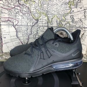 Air Max Sequent 3 Running Shoes Black Anthracite